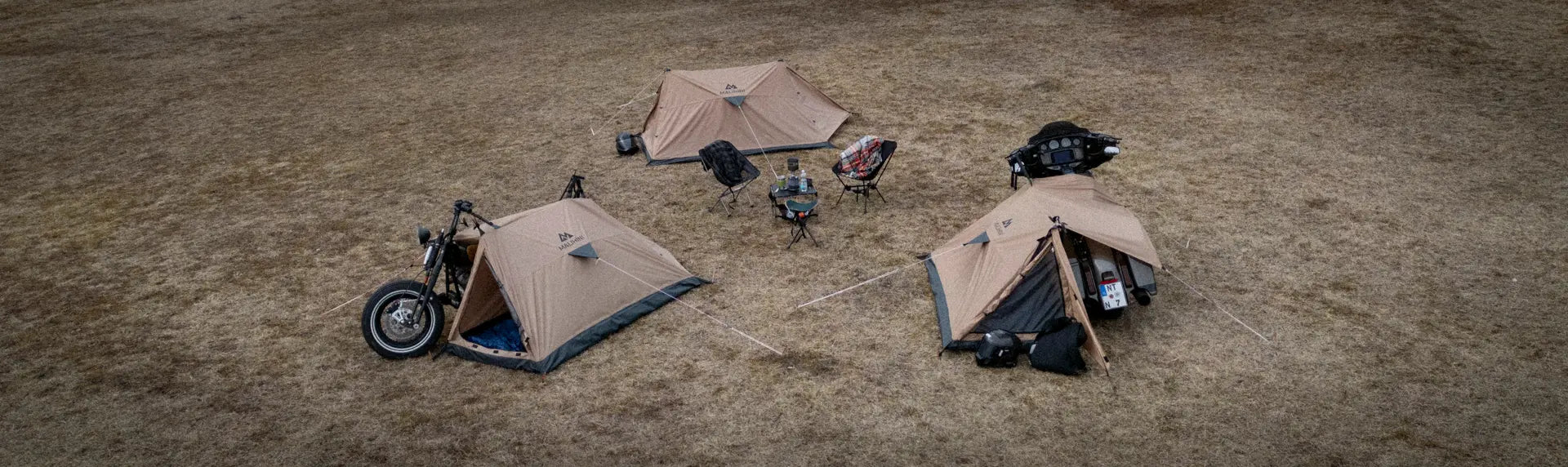 Die Evolution des Motorradcampings: Das MALIHINI MALITENT steht in den Startlöchern