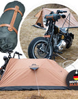 MALITENT Motorrad Zelt
