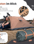 MALITENT Motorrad Zelt
