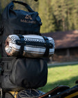 MALIBAG Sissybar Tasche am Motorrad befestigt