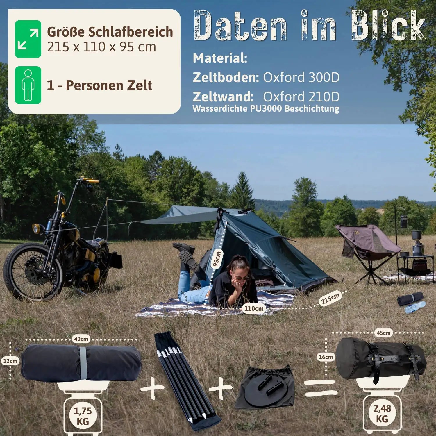 MALITENT Motorrad Zelt – MALIHINI