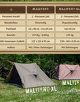 MALITENT Motorrad Zelt